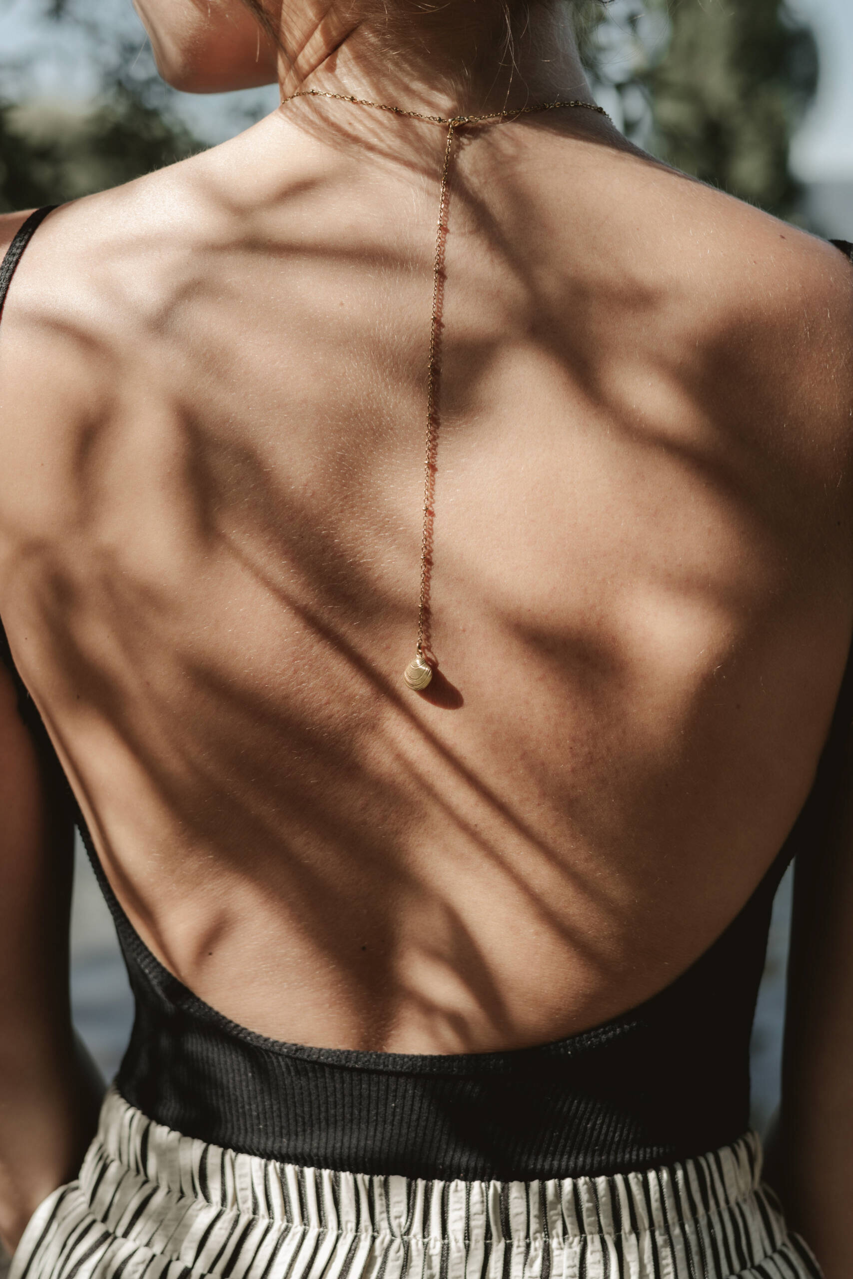 Collier "Nacre & Coquillage doré" – Image 2