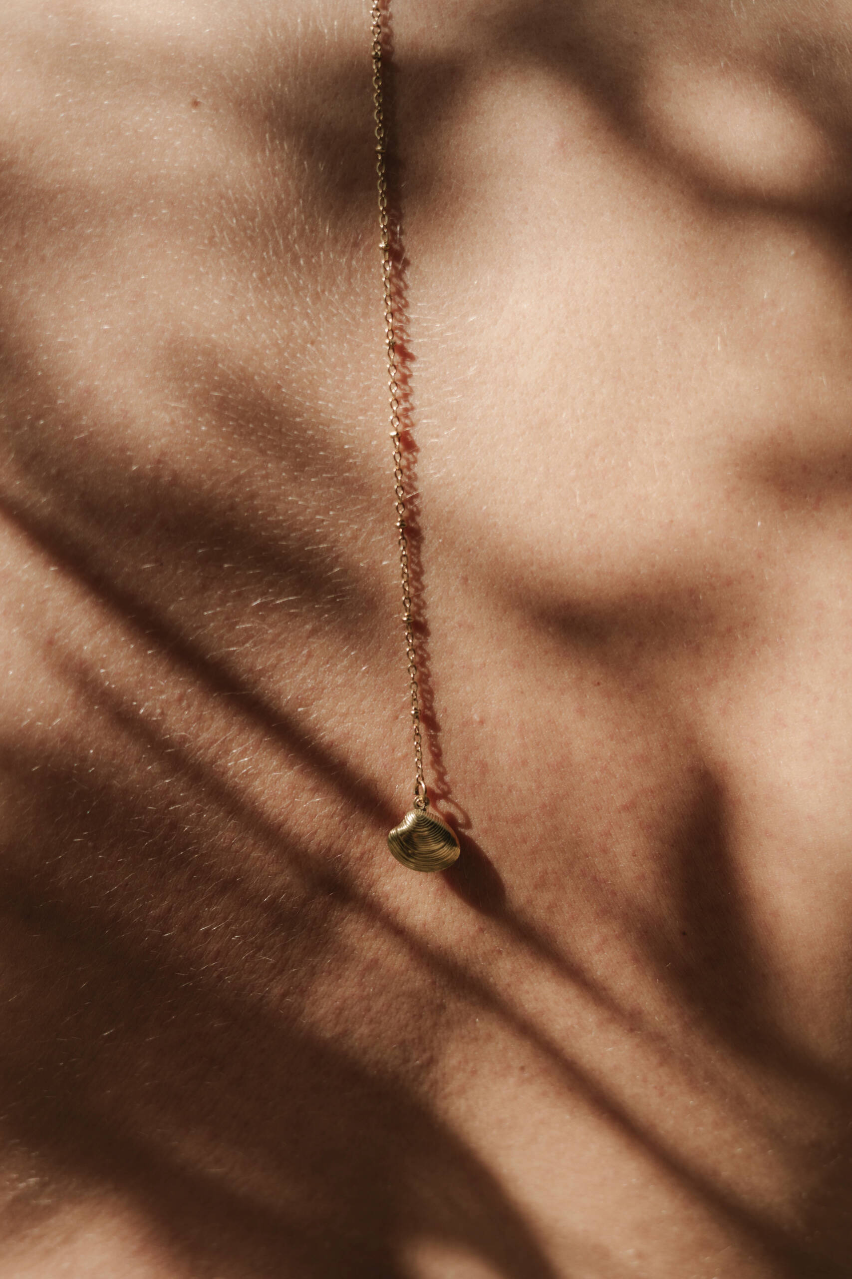 Collier "Nacre & Coquillage doré" – Image 3